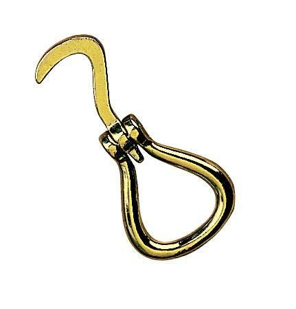 Weaver Folding Hoof Pick Solid Brass