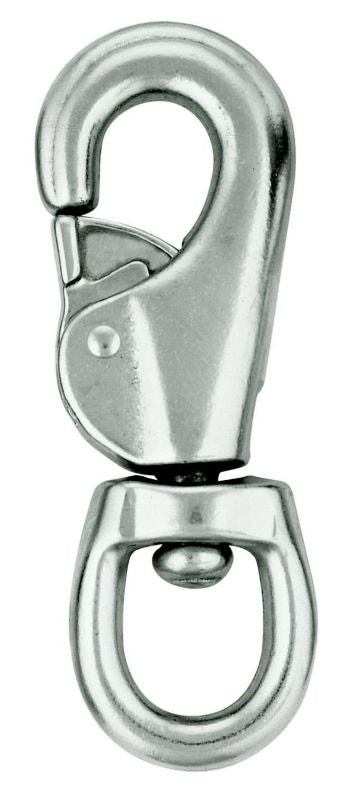 Weaver Leather Bull Snap 1 Nickel Plated