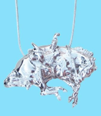 Bucking Bronco Pendant