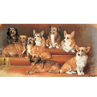 Eyes Right Her Majestys Bodyguard 17 x 9.5