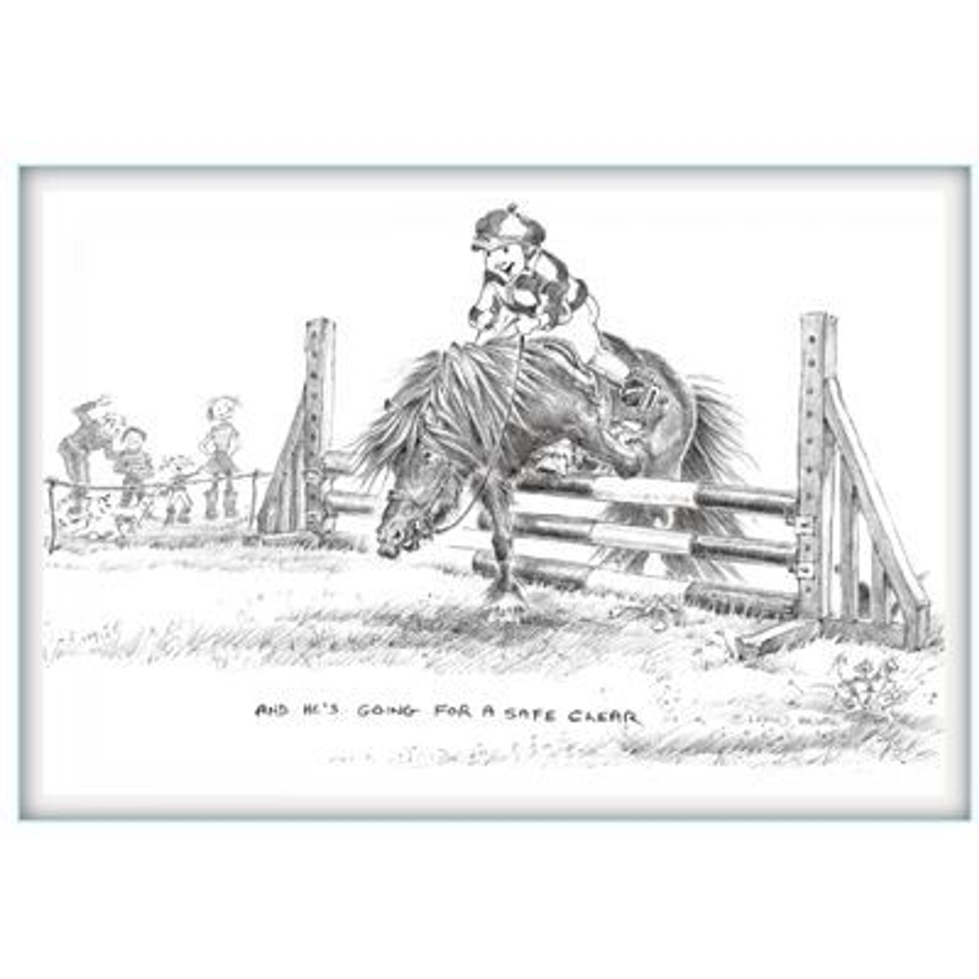 Going for a Safe Clear Greeting Cards 6 Pack