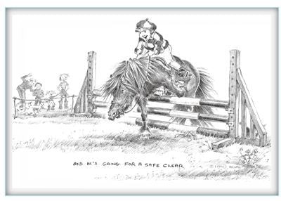 Going for a Safe Clear Greeting Cards 6 Pack