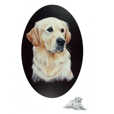 Golden Retriever by Josephine Copley 9 x 12.5