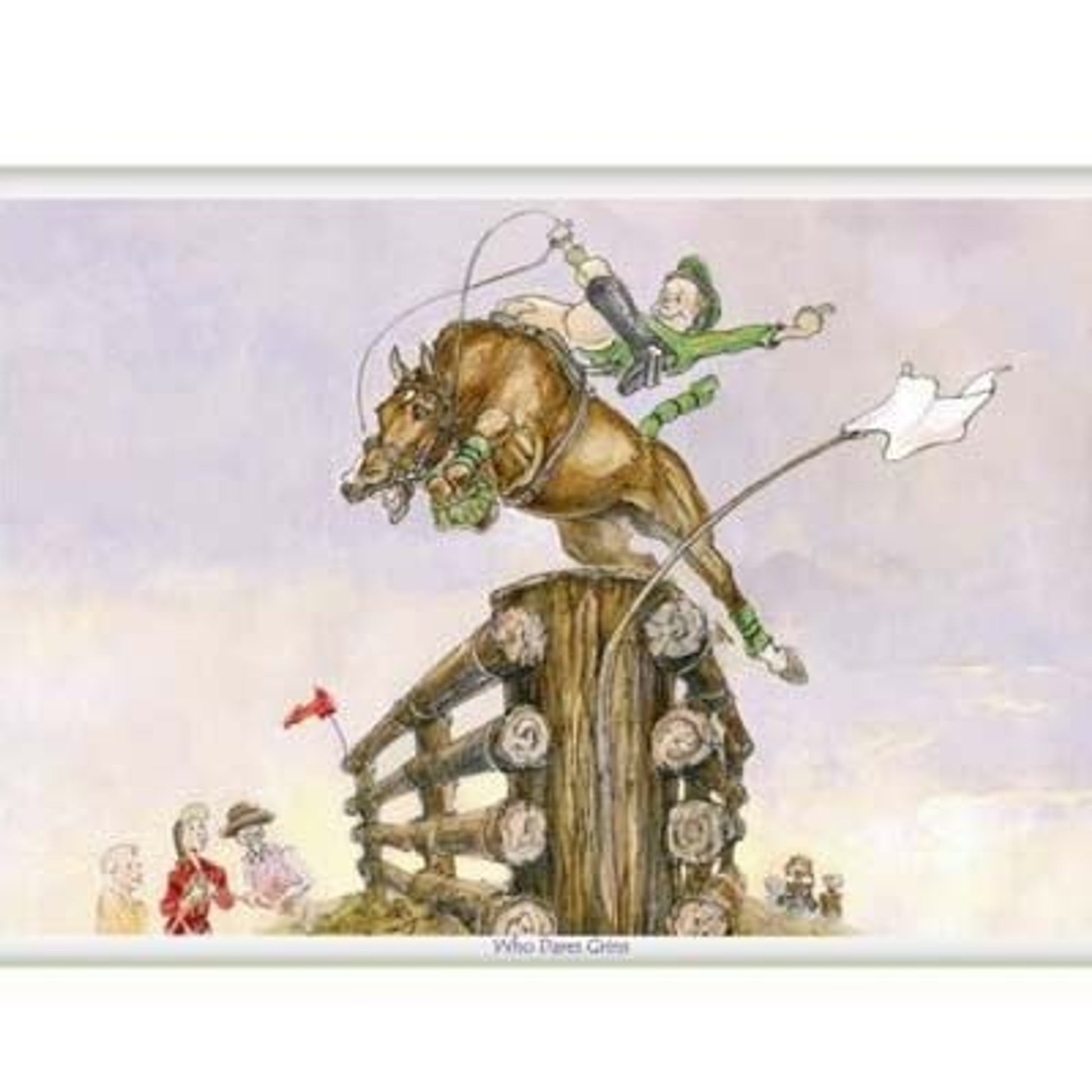 He Who Dares Grins Greeting Card - Pack of 6 6Pack