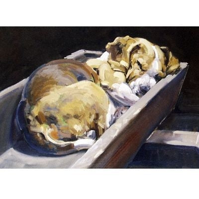 In the Manger Basset Hound Blank Cards - 6 Pk 5x7