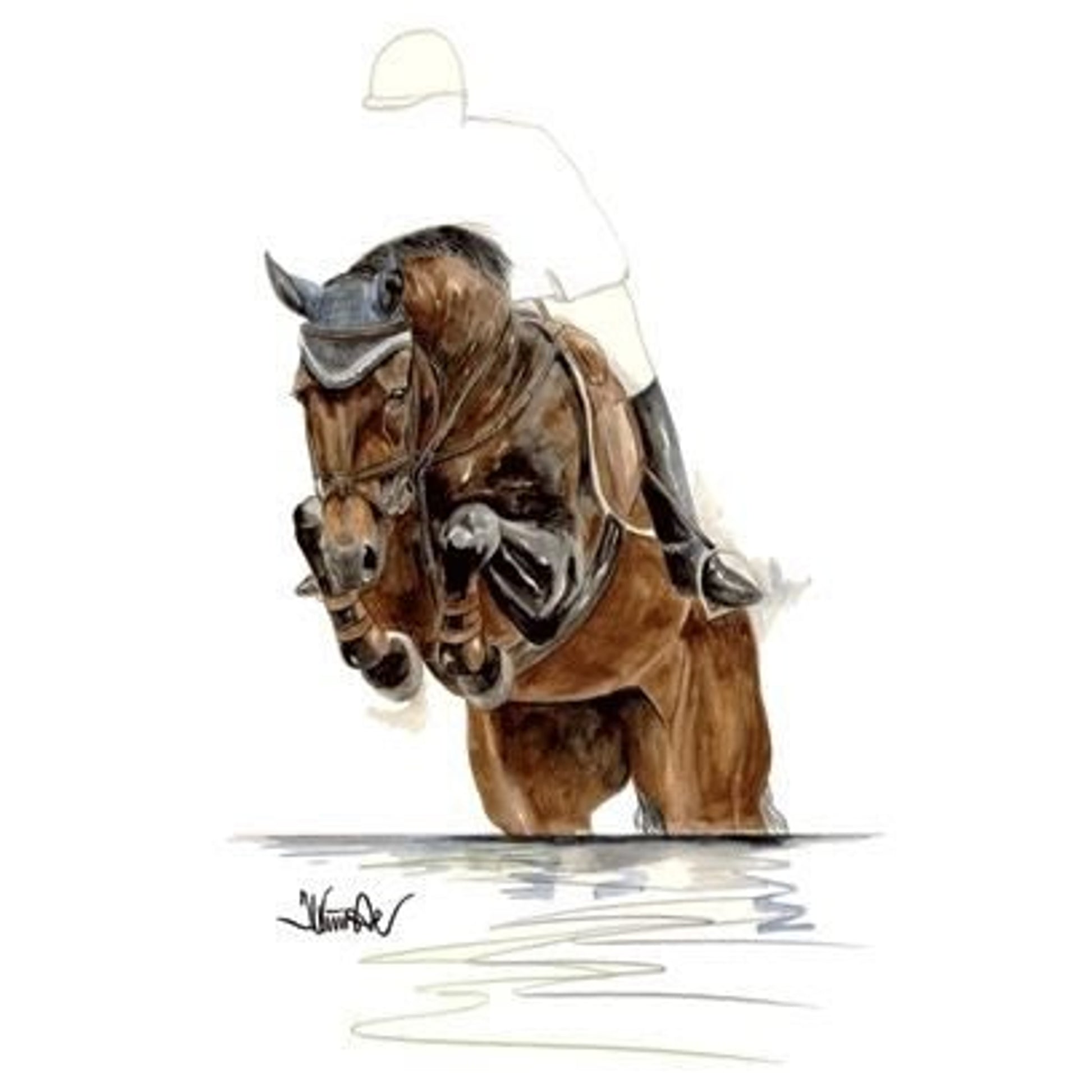 Jan Kunster Hrs Prints-Tiramisu 2 Jumping