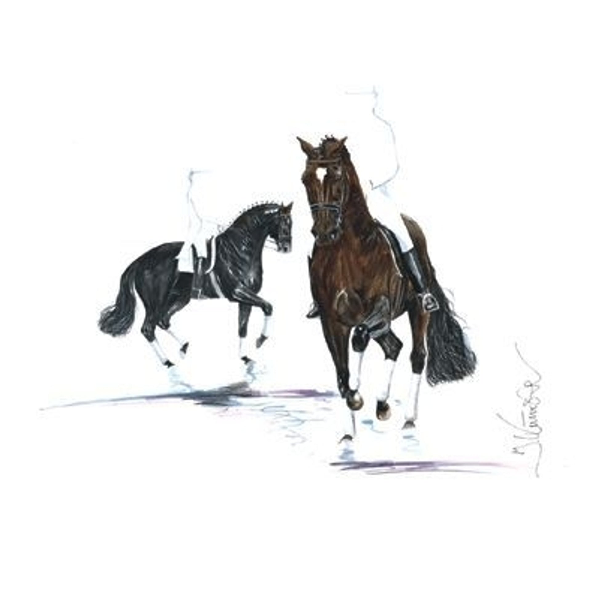 Karat Dressage By Jan Kunster 19.75x27.5