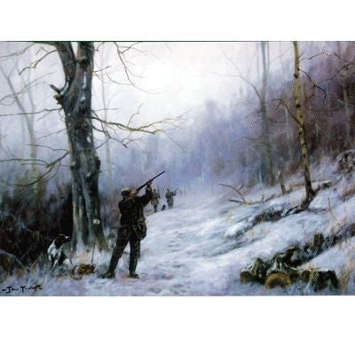 Last Drive of the Day English Springer Cards-6 5x7