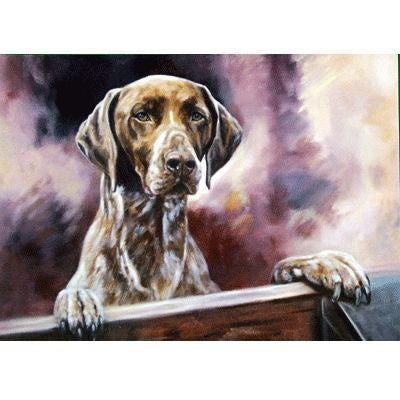 Locked Out German Shorthair Pointer Cards-6 Pk 5x7