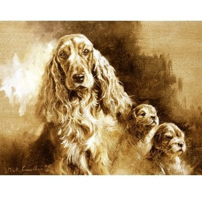 My Two Sons By Mick Cawston 13.5x10.25