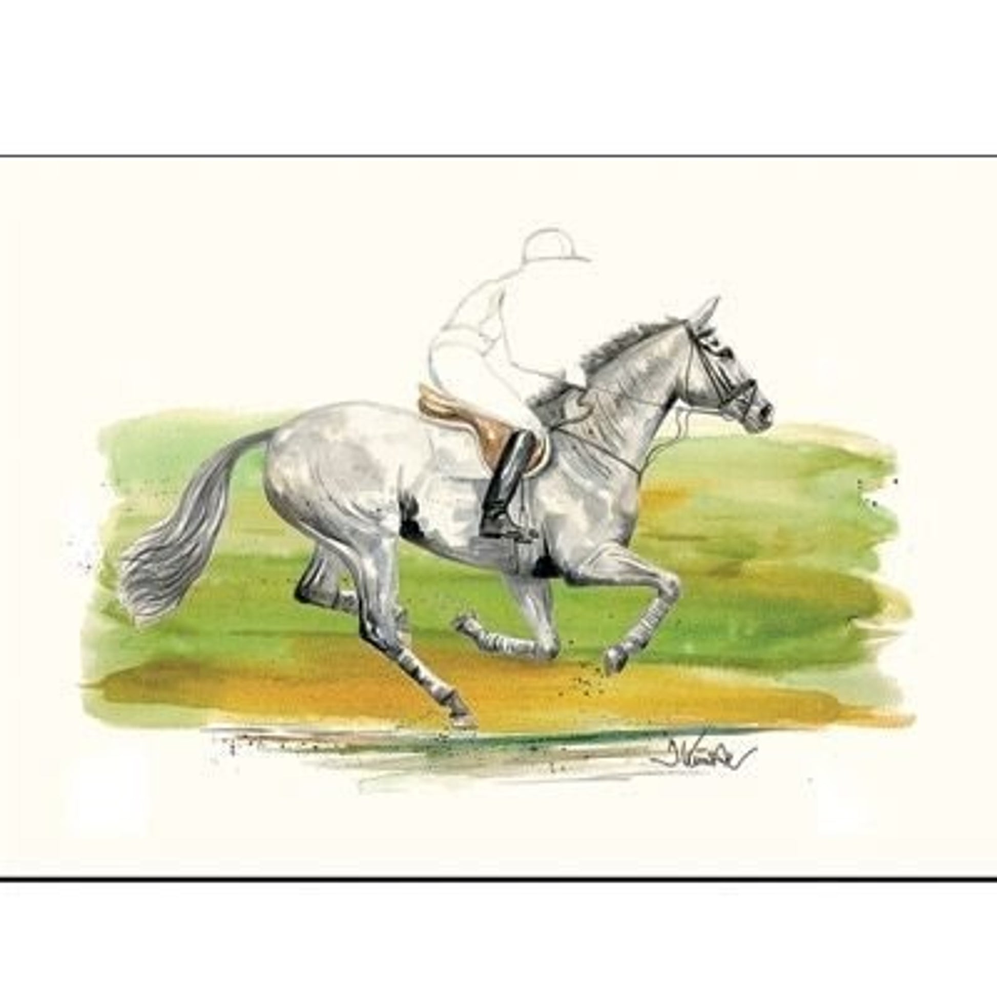 Perry Cross Country By Jan Kunster 19.75 x 14.75