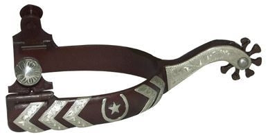 Texas Star and Horseshoe Western Spur