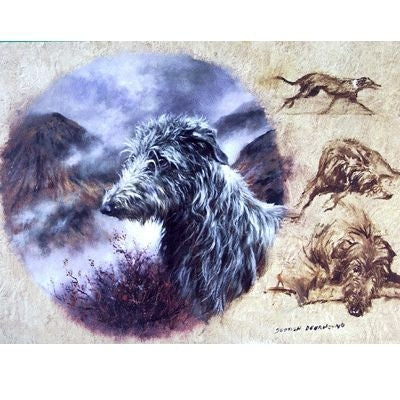 The Deerhound Scottish Deerhound Cards 6 Pk 5 x 7