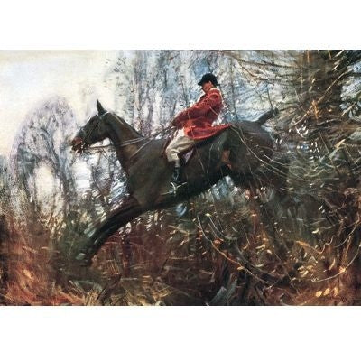 The Huntsman By Alfred Munnings 26 x 20