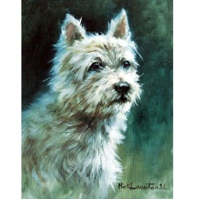 The Westie By Mick Cawston 6.25 x 8.25