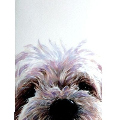 Westie Head West Highland Terrier 5 x 7