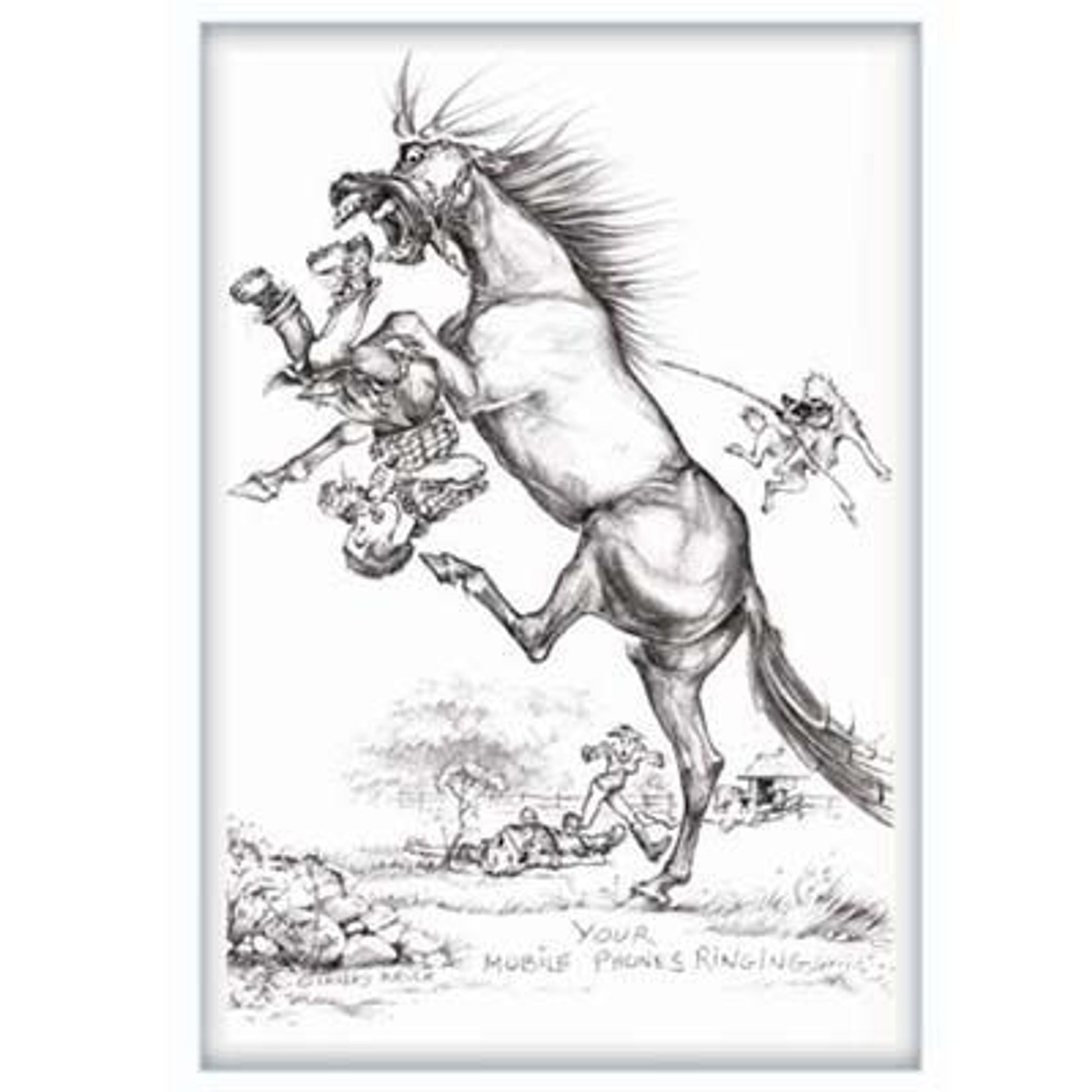 Your Mobile is Ringing Greeting Card - Pack of 6