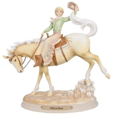 Horse Whispers Wild at Heart Figurine 7.75