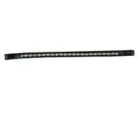 Fancy Crystal and Pearl Brow Band Black