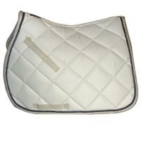 Quilted All Purpose Pad Eggshell Navy Silver