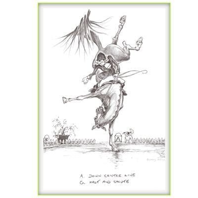 Halt and Salute Greeting Cards - 6 Pack 6 Pack