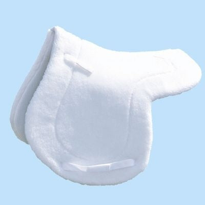Shaped Endurance Stock Saddle Pad 23.5S 21D White