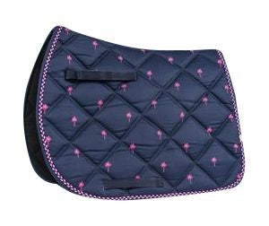 Lettia Embroid All Purpose Saddle Pad Palm Tree