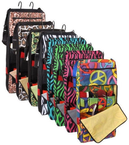 Tough1 Print Portable Grooming Organizer Brn