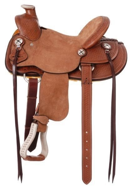 Silver Royal Wylie Kid Wade Saddle Pkg 12 Chestnut