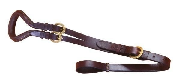 Tough1 Leather Mule Crupper Brown