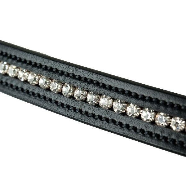 HorZe Trendy Leather Buxton with Ornament Full Black