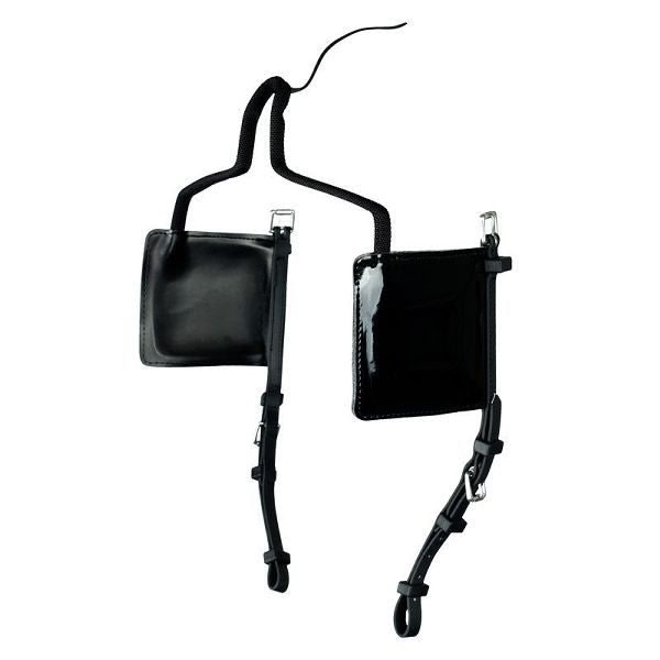 Finn Tack Syntheric Square Blinds Black