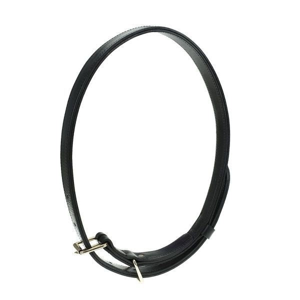 FINN TACK Leather Collar 35mm Black