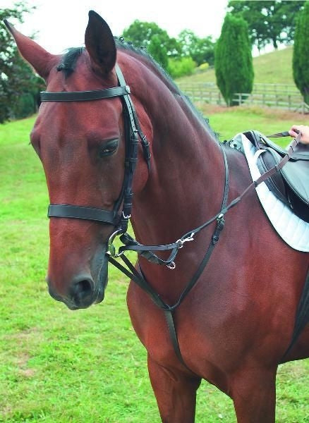 Shires German Martingale Pony Black