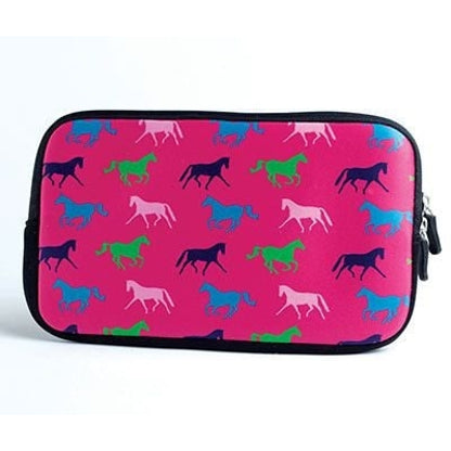 Tek Trek Neoprene Pencil CaseBk/Wh