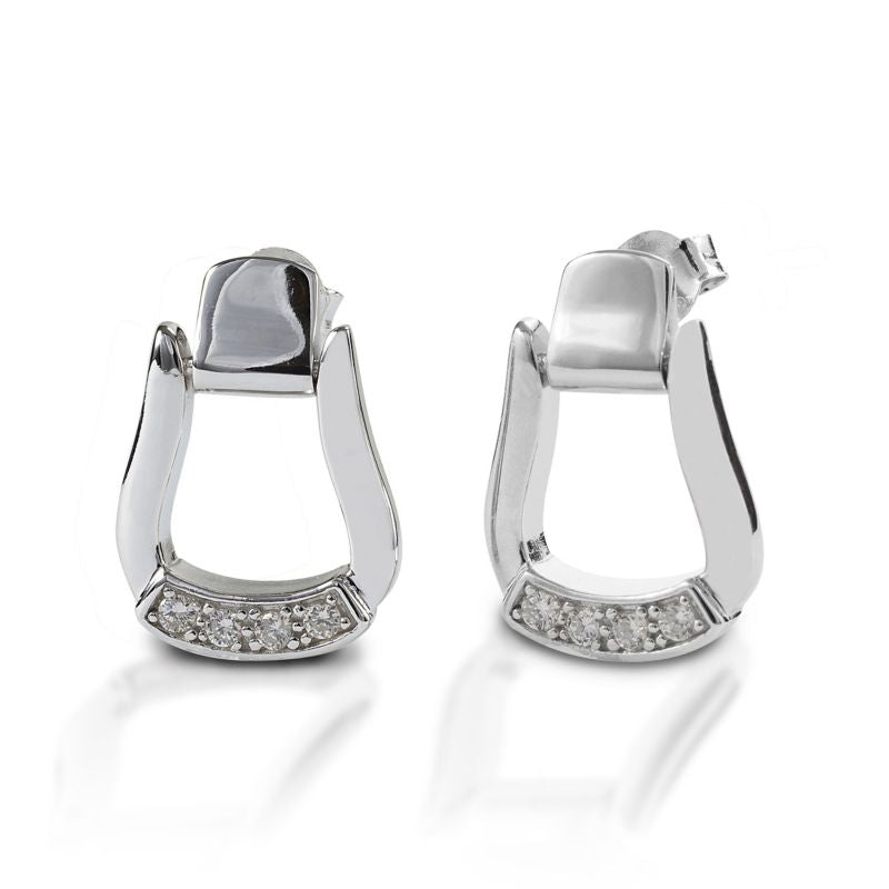 Kelly Herd .925 Sterling Silver Oxbow Earrings