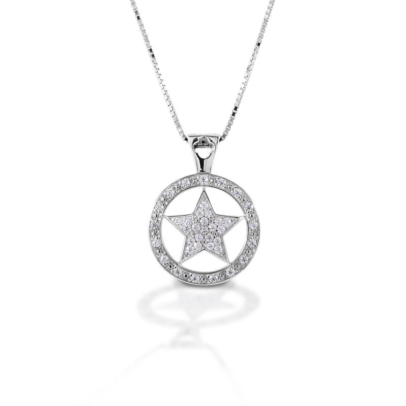 Kelly Herd Sterling Silver Dazzling Star Pendant