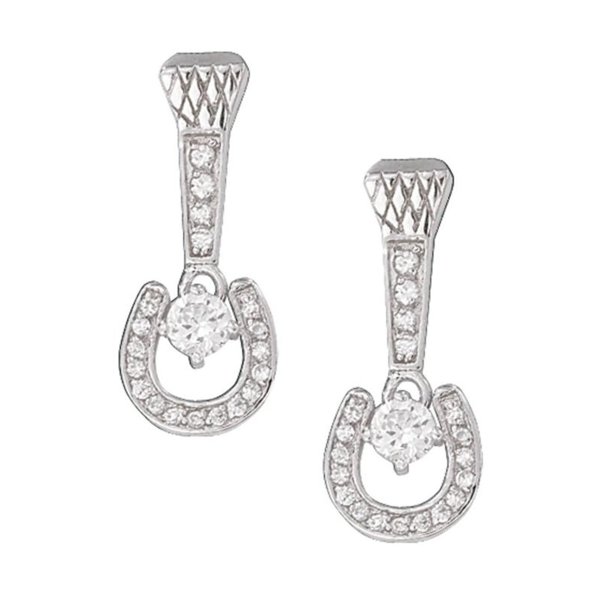 Montana Silversmiths Crystal Horseshoe and Nail Dr