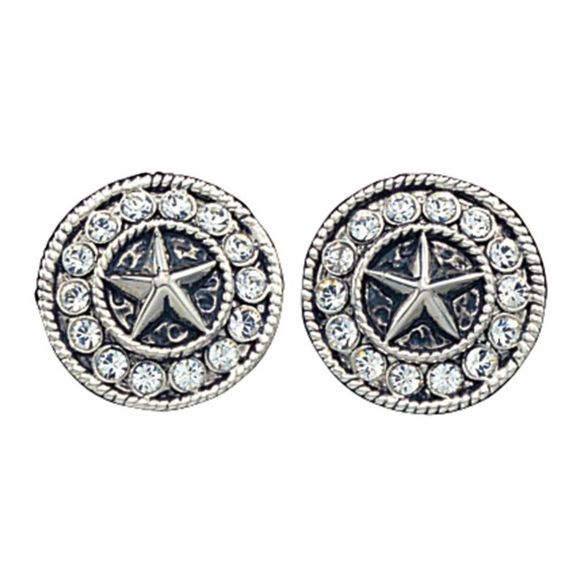 Montana Silversmiths Starlight Concho Post Earring