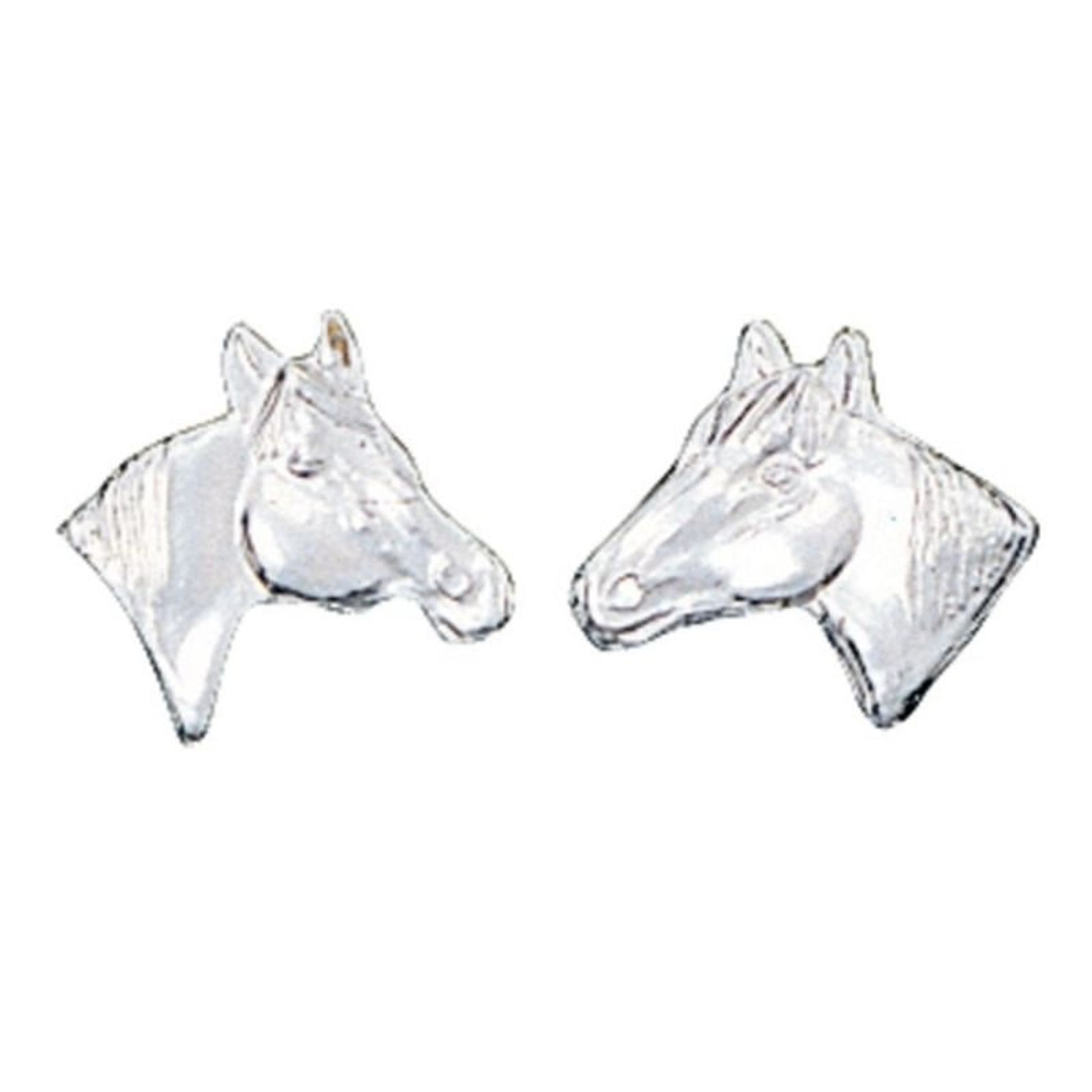 Montana Silver Little Silver Horse Head Earrings
