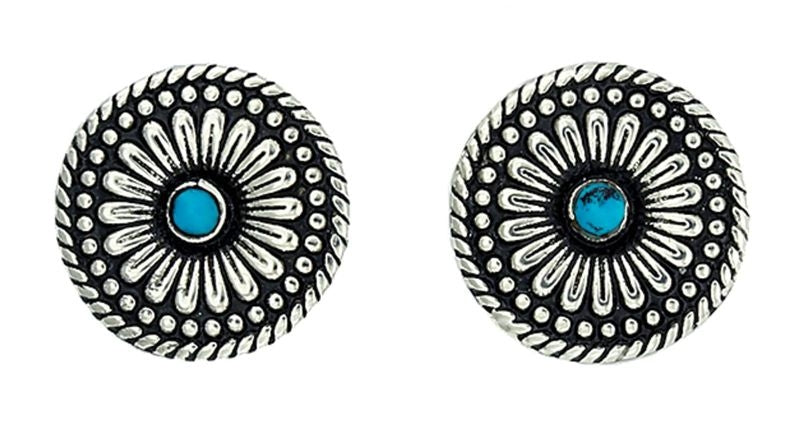 Montana Desert Mesa Flower Princess Earrings