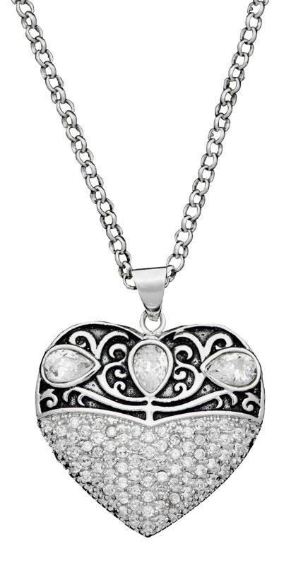 Montana Something Old Something New Heart Necklace