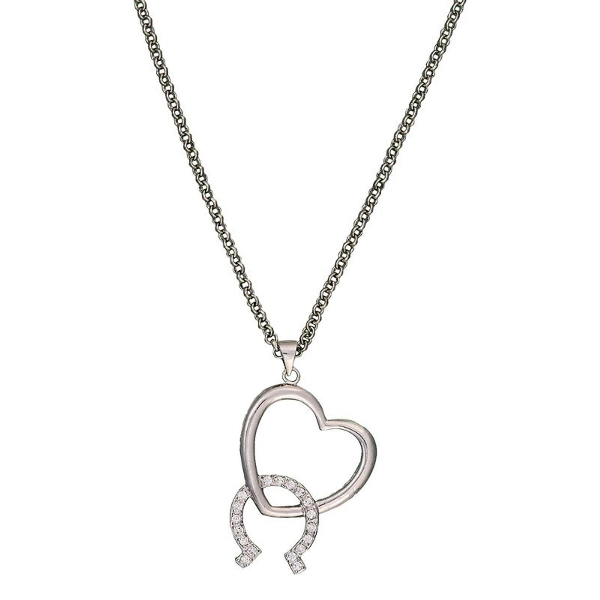 Montana Slvsmiths Hooked on You Horseshoe/Heart