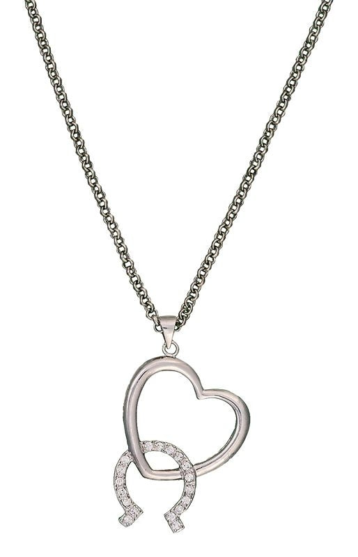 Montana Slvsmiths Hooked on You Horseshoe/Heart