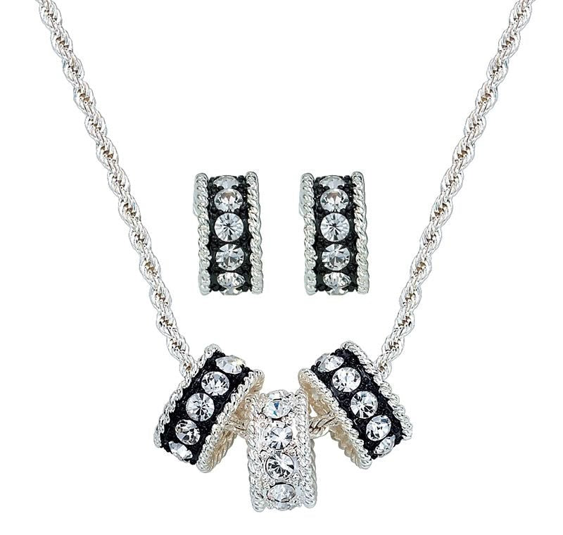 Montana Silversmiths Crystal Shine Jewelry Set