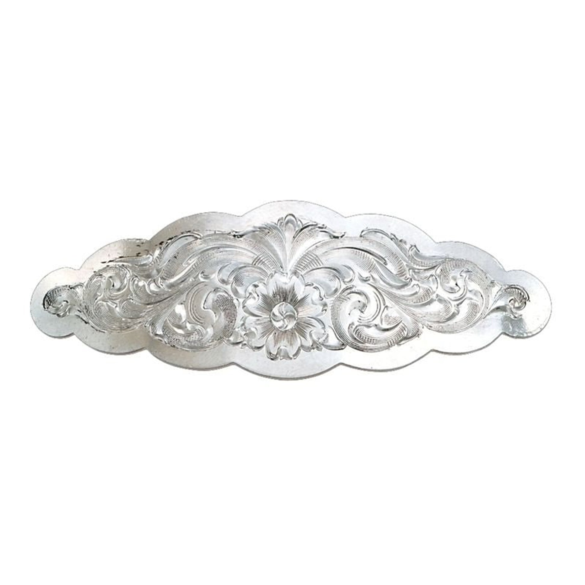 Montana Small Scalloped Montana Silver Barrette