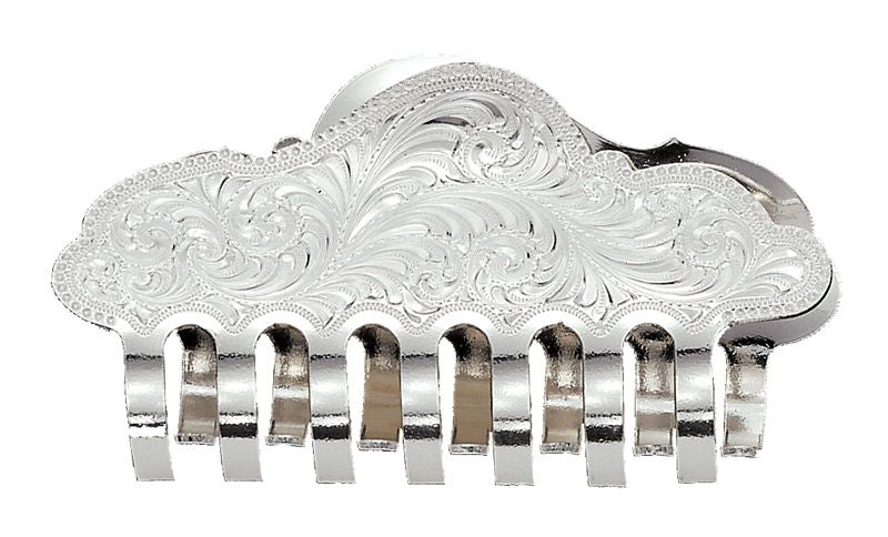 Montana Silver Engraved Jaw Clip Hair Accessory