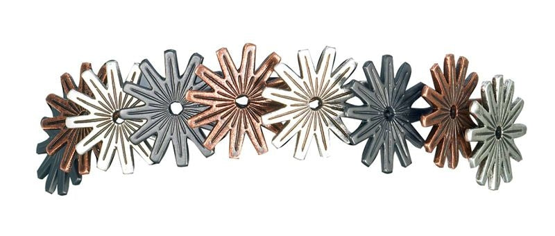 Montana Tri-Color Spur Rowels Link Bracelet