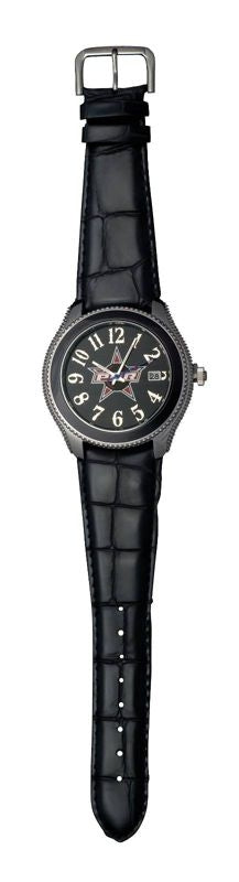 Montana PBR Round Face/Black Crocodile Watch