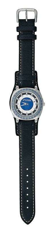 Montana Silver Little Blue Leather Band Watch